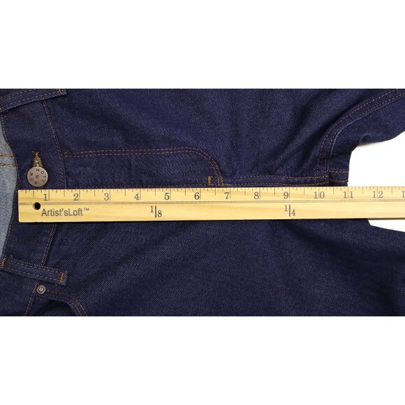 Mott & Bow Women's Slim Boyfriend Straight Leg Dark Blue Jeans Sz 32X30 - Picture 5 of 11